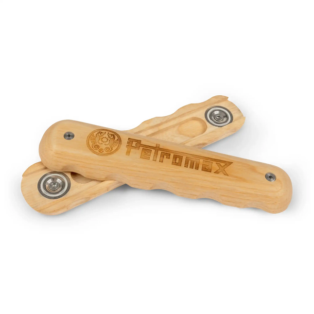 Manche en bois pour poêles en fer forgé