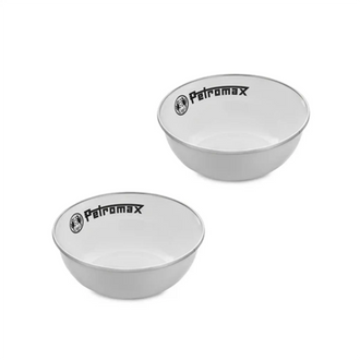 Bols en émail 600 ml, lot de 2
