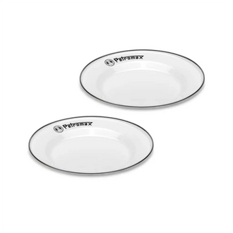 Assiettes émaillées lot de 2 26 cm
