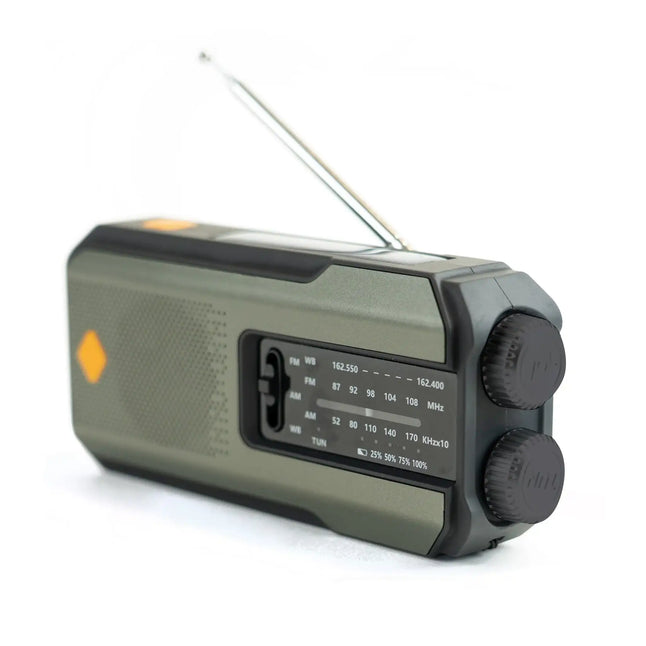 Radio à manivelle universel survie urgence