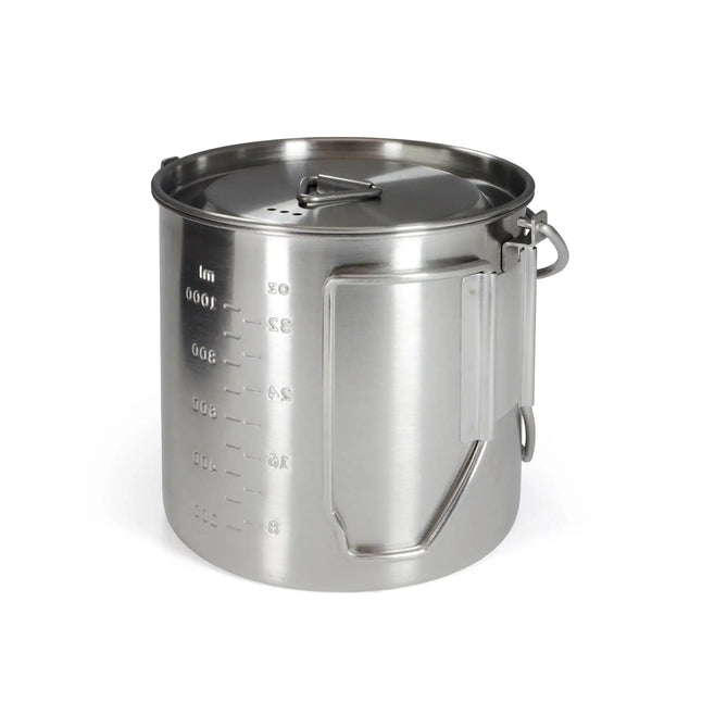 Marmite camping inox 2 en 1