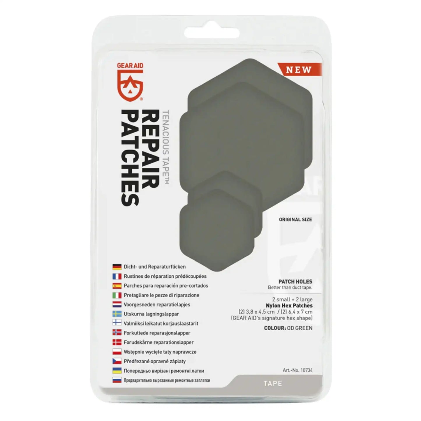 Tenacious Tape Reparatur Flicken 4 Stück