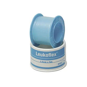 Pansement adhésif Leukoflex 5 m x 2,5 cm