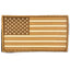 Patch 3D Drapeau USA coloré