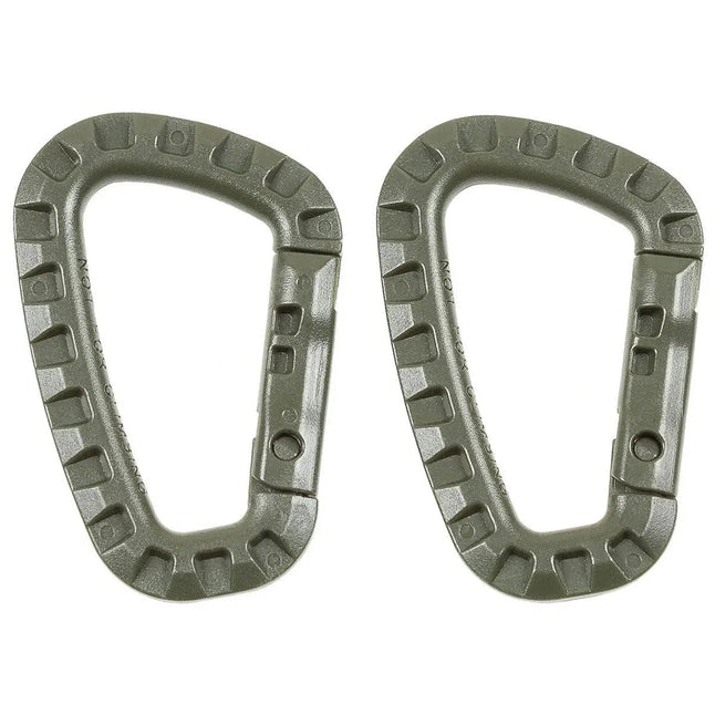 Mousqueton plastique lot de 2