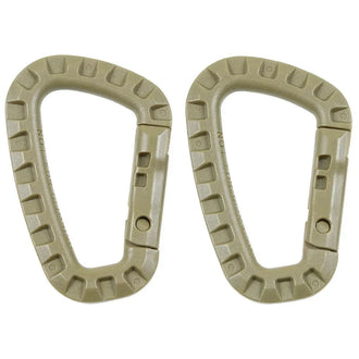 Mousqueton plastique lot de 2