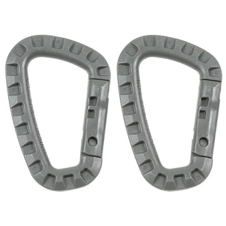 Mousqueton plastique lot de 2