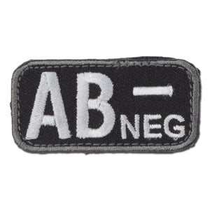 MilSpecMonkey Patch Groupe Sanguin AB Neg swat
