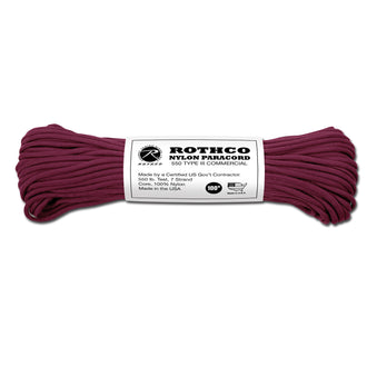 corde de parachute Type III 550 lb  100 ft.