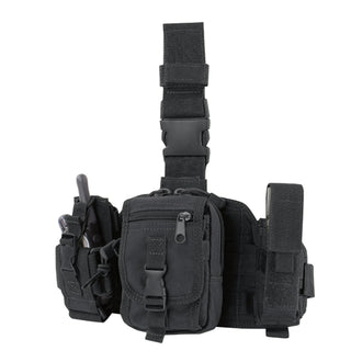 Pochette de cuisse pour accessoires Condor noire