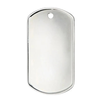 Plaques d’identification US Dog Tag argent 925