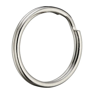 Anneau porte-clés couleur argent