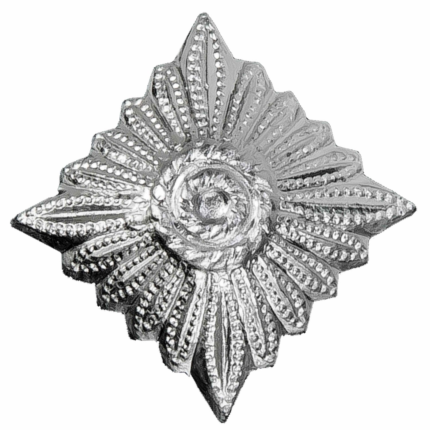 Insigne grade étoile doré