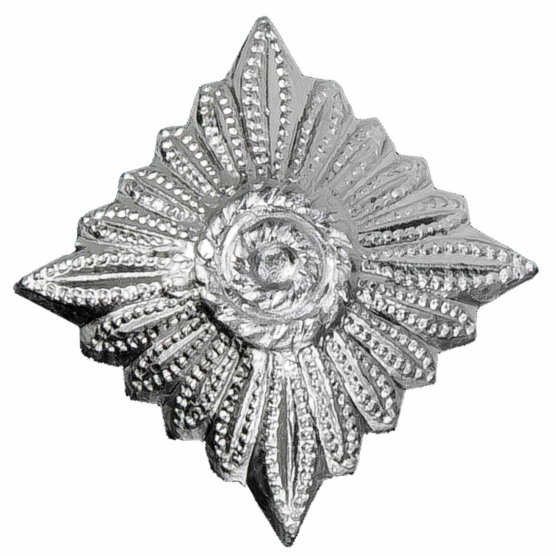 Insigne grade étoile doré