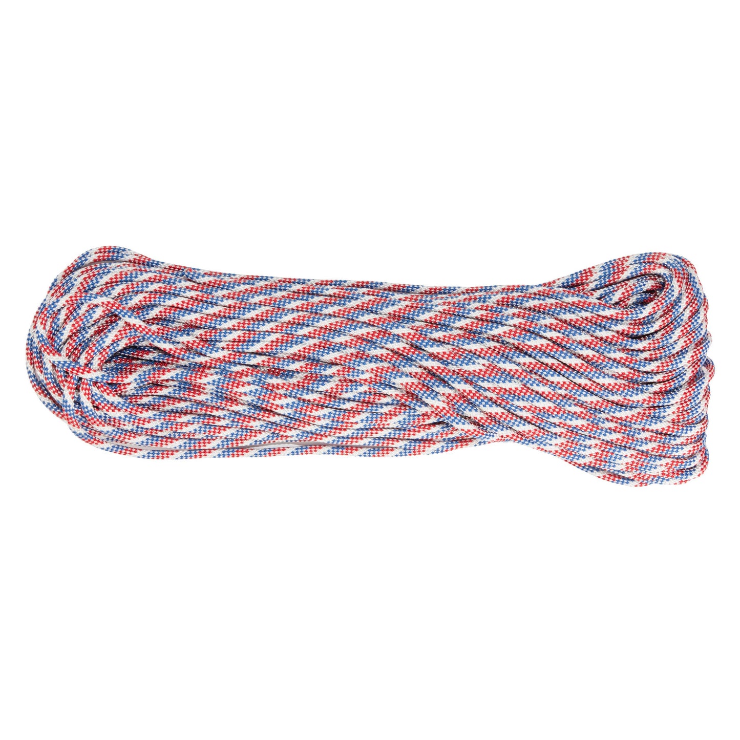 Paracorde bleue-blanche-rouge - 30 m