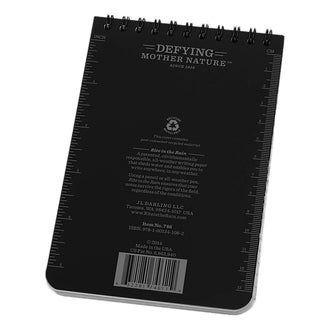Bloc-notes à spirale noir Nr. 746