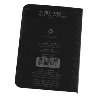 Tactical Memo Book noir n° 754