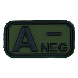 Patch groupe sanguin 3D A Pos -