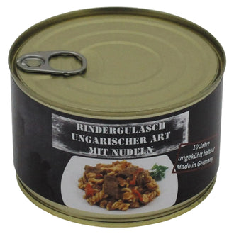 Goulasch de bœuf hongrois avec pâtes, conserve 400 g