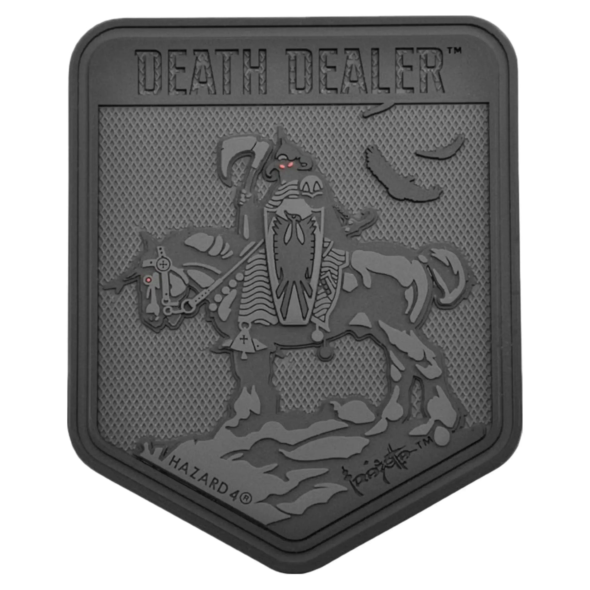 hazard-4-rubber-patch-death-dealer-ansicht-1