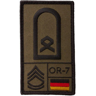 Rank Patch Hauptfeldwebel