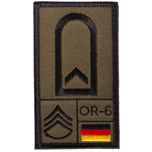 Patch Grade Feldwebel