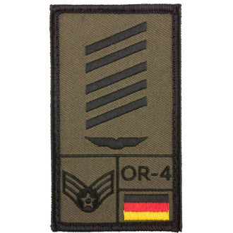 Patch de grade Oberstabsgefreiter Luftwaffe