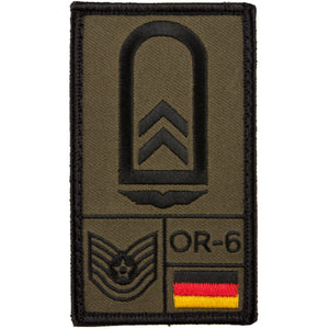 Patch Grade Oberfeldwebel Armée de l'Air