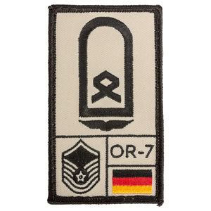 Patch Grade Hauptfeldwebel Armée de l'Air