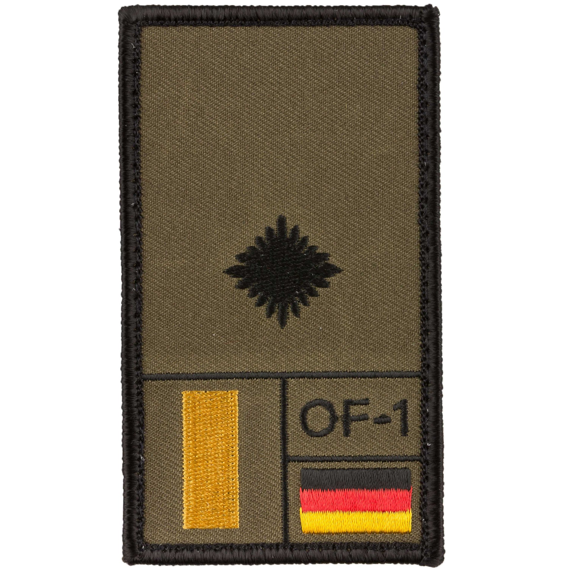 Patch Grade Leutnant