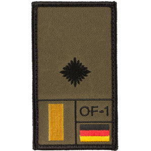 Patch Grade Leutnant