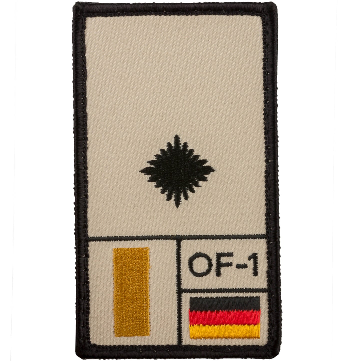 Patch Grade Leutnant