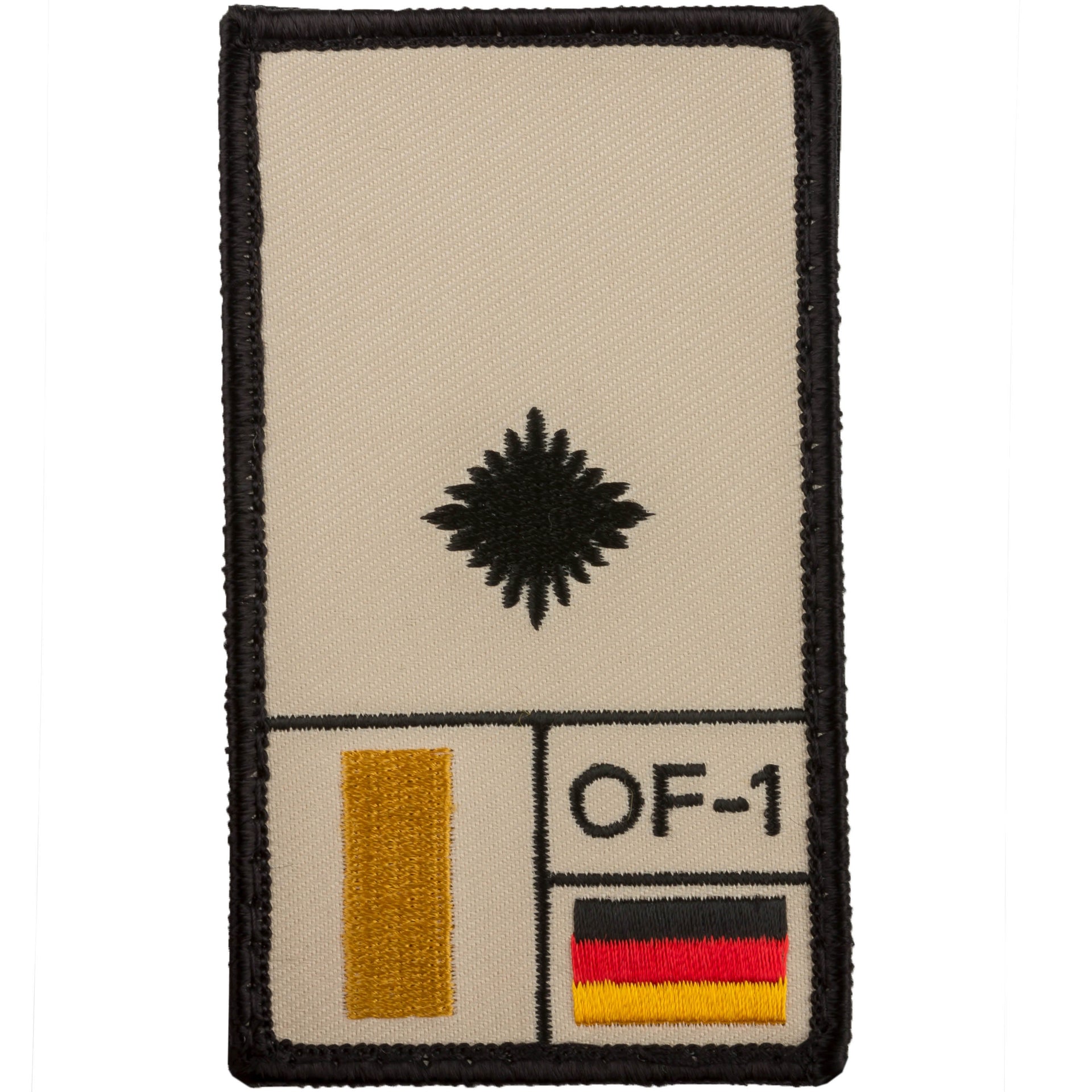 Patch Grade Leutnant