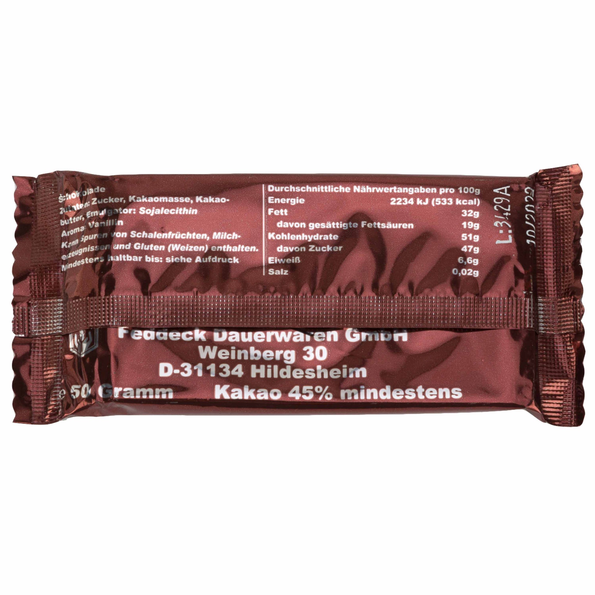 Chocolat BW 50 g