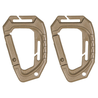 Mousqueton Tactical Molle lot de 2