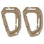 Mousqueton Tactical Molle lot de 2