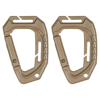 Mousqueton tactique Molle lot de 2