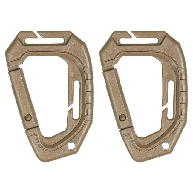 Mousqueton tactique Molle lot de 2