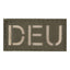 Patch DEU petit e