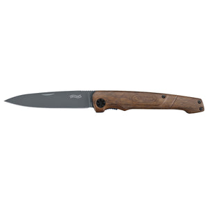 Walther Taschenmesser BWK 1 Blue Wood Knife anthrazit braun
