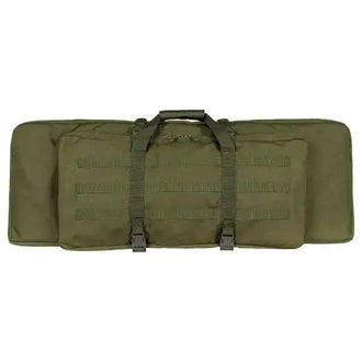 Housse de fusil double compartiment Molle et velcro