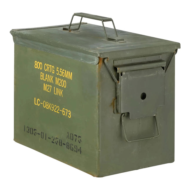 Caisse à munitions M2A1 Cal. .50 / 5,56 mm d’occasion
