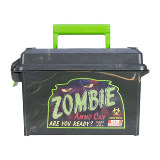 Boîte à munitions US en plastique Zombie Ammo Can