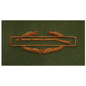 Insigne US Combat Infantry Tissu desert