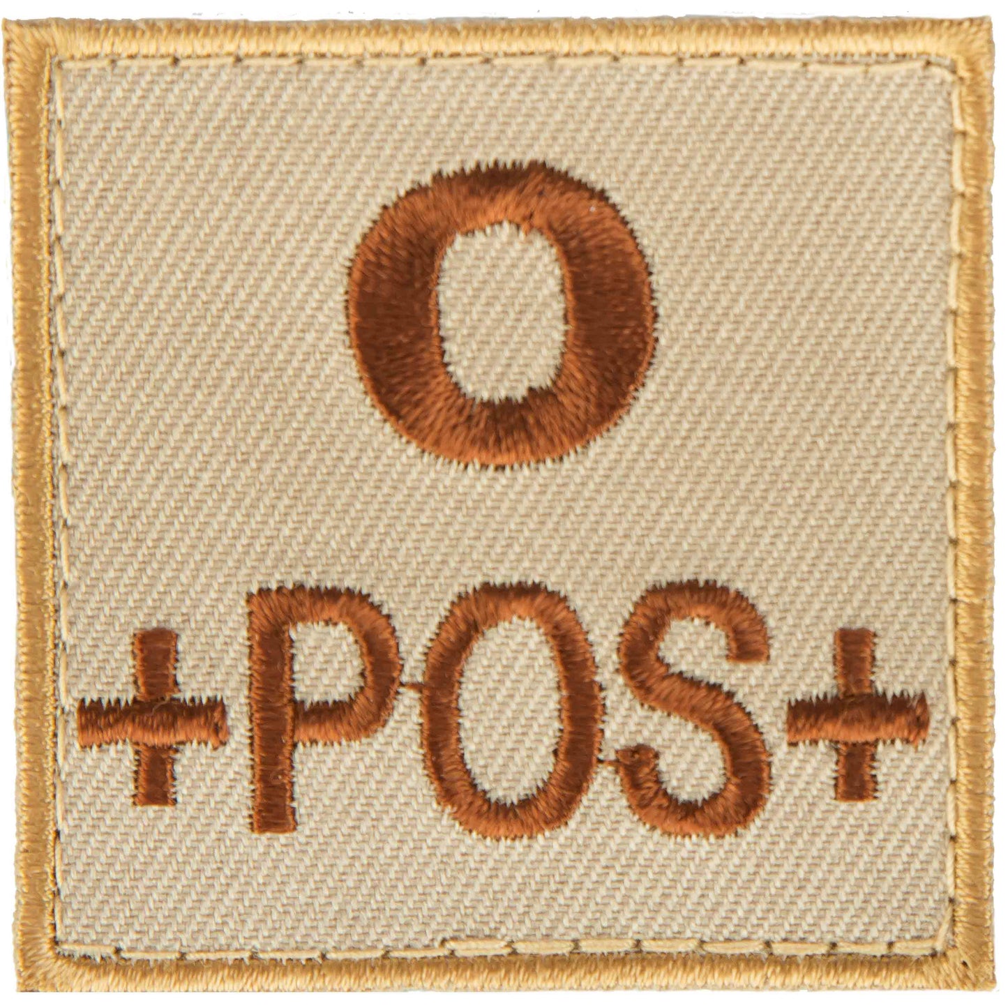 Patch groupe sanguin O positif