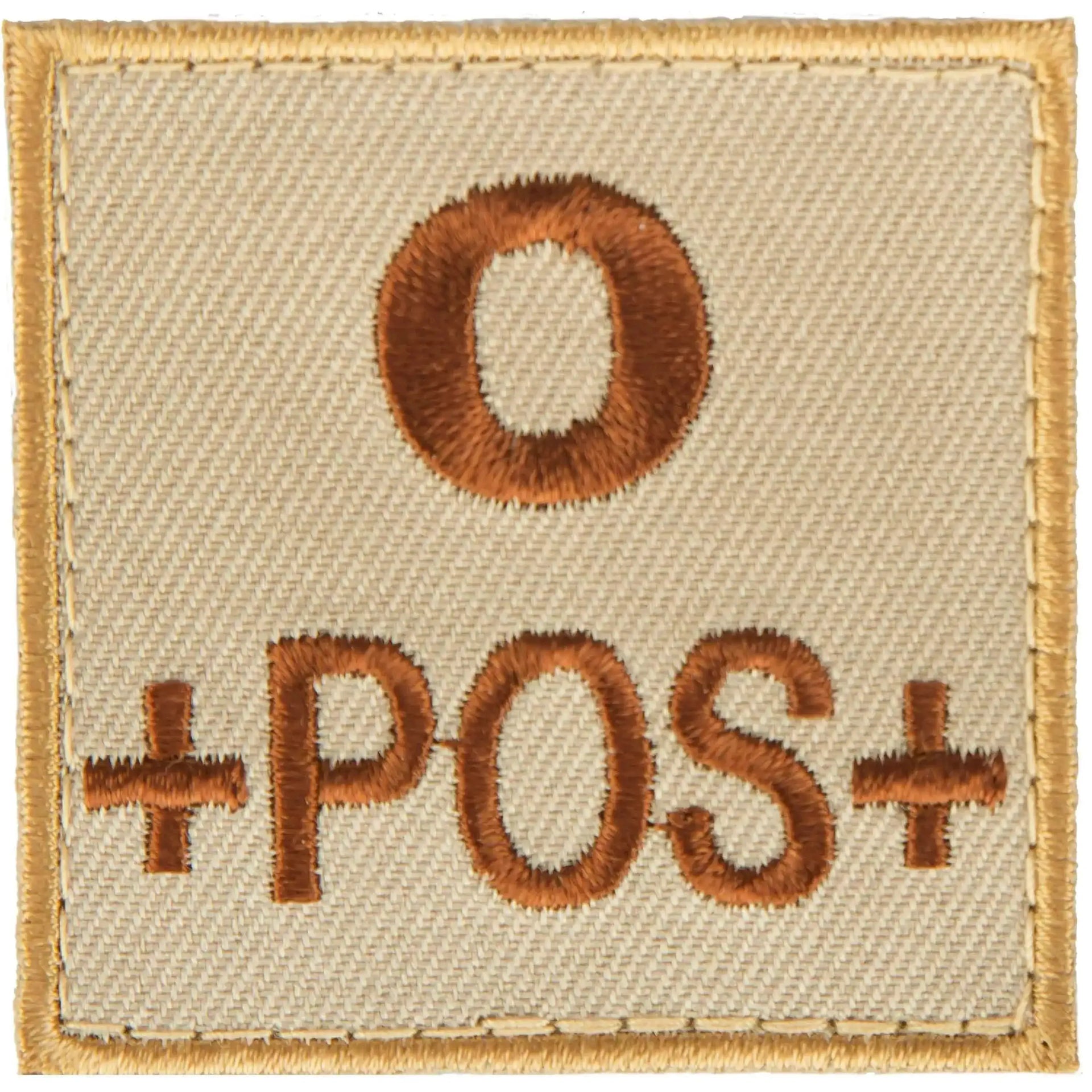 a10-equipment-blutgruppenpatch-blutgruppe-0-positiv-sand-ansicht-1