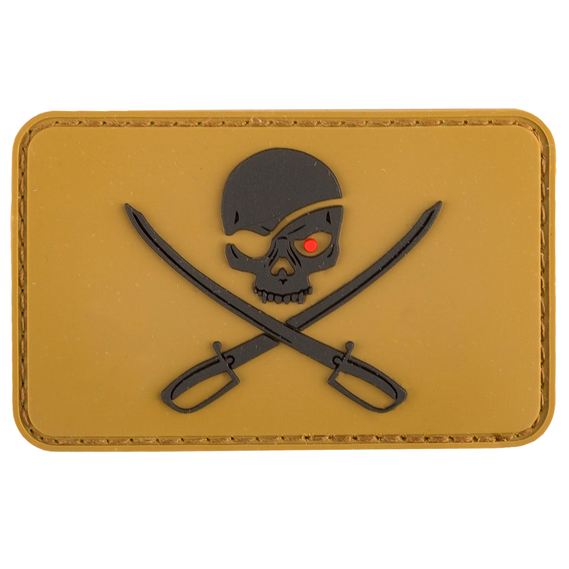 Patch 3D Skull with Swords