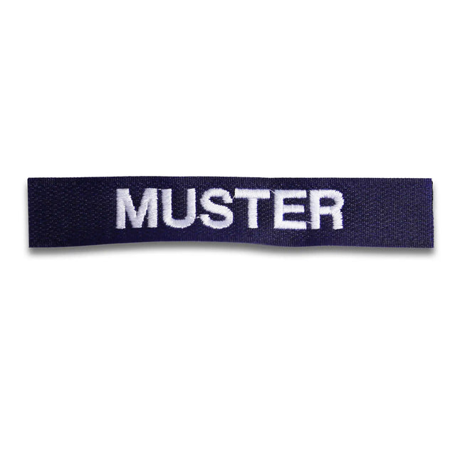 Lot de 5 rubans porte-nom Navy