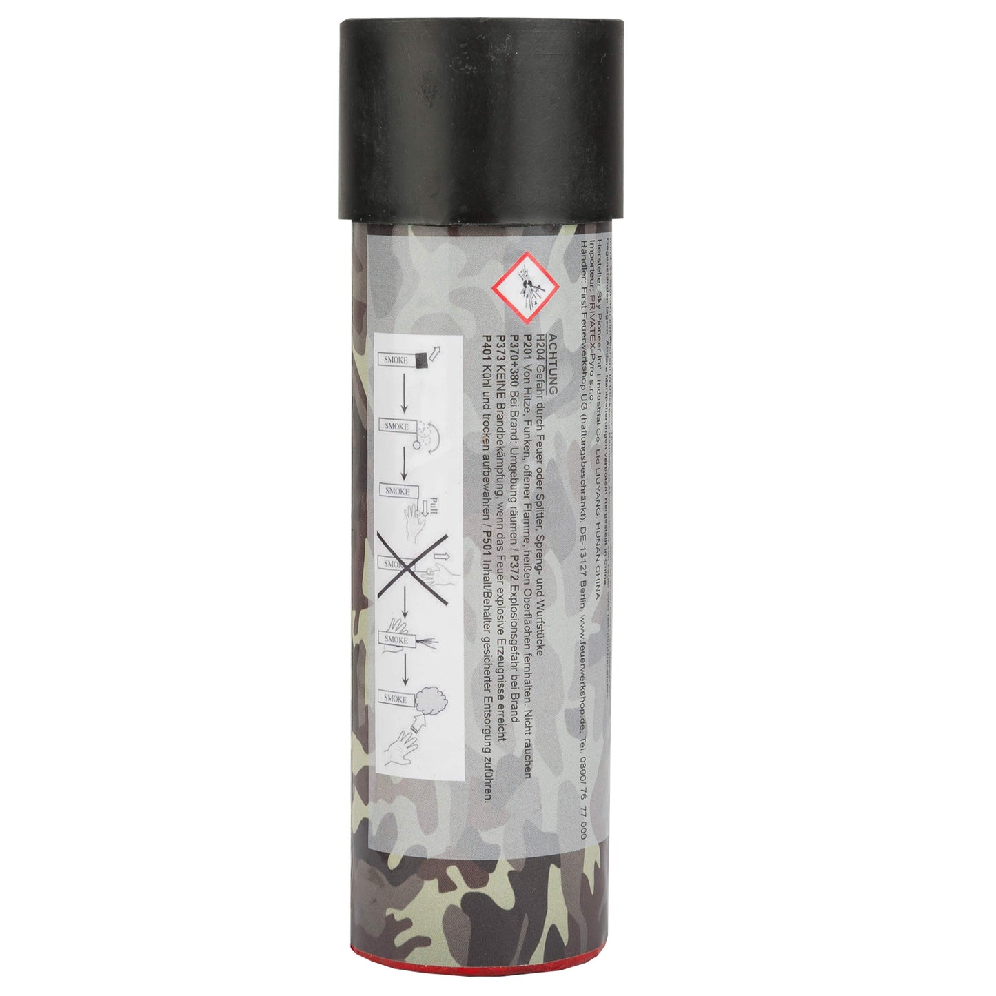 Grenade fumigène SX-11 Wire Pull blanc