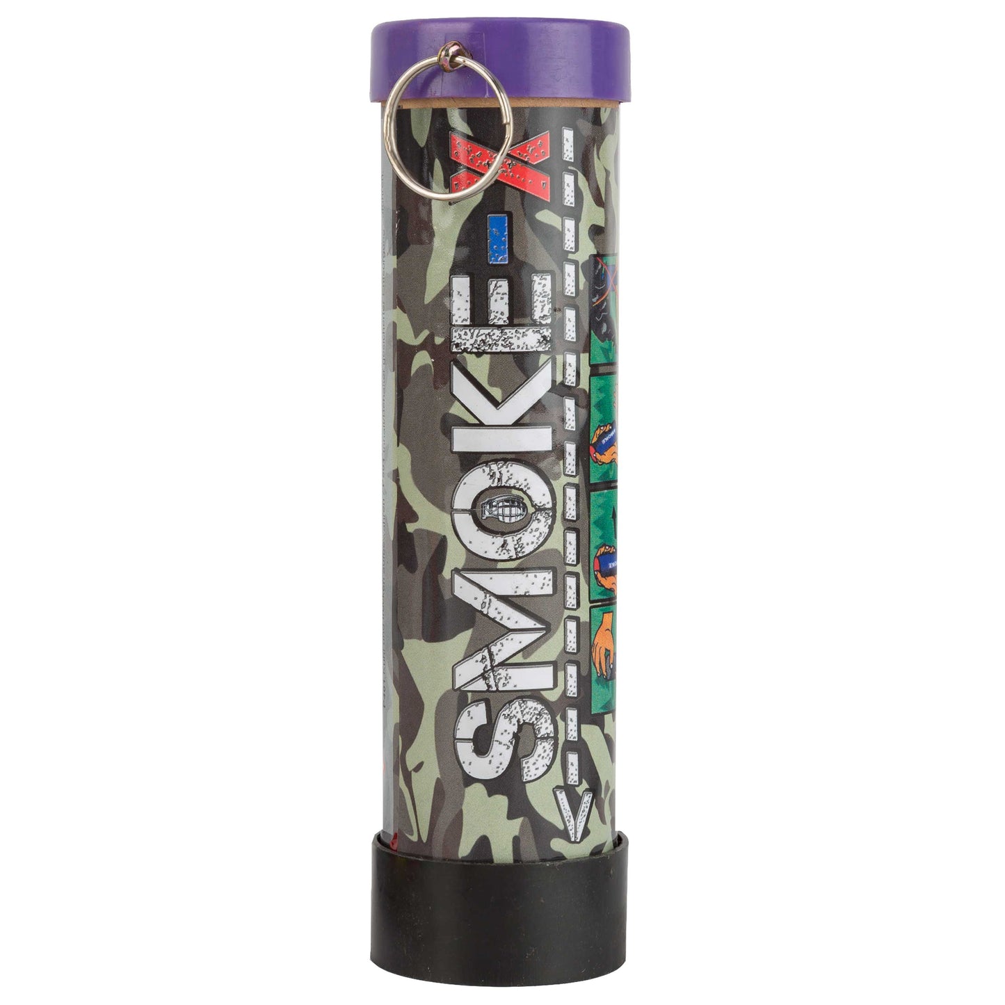 Grenade fumigène SX-1 Impact rouge